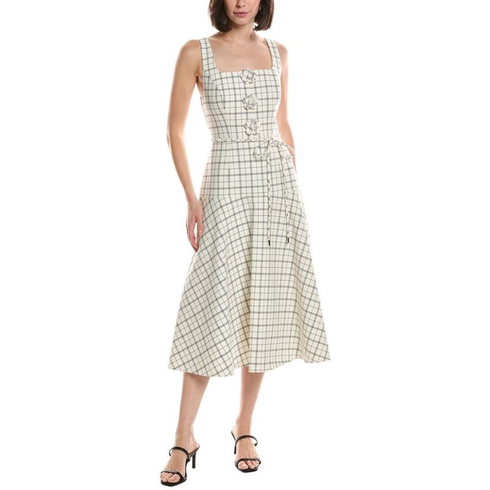 Milly Womens  Mira Midi Dress